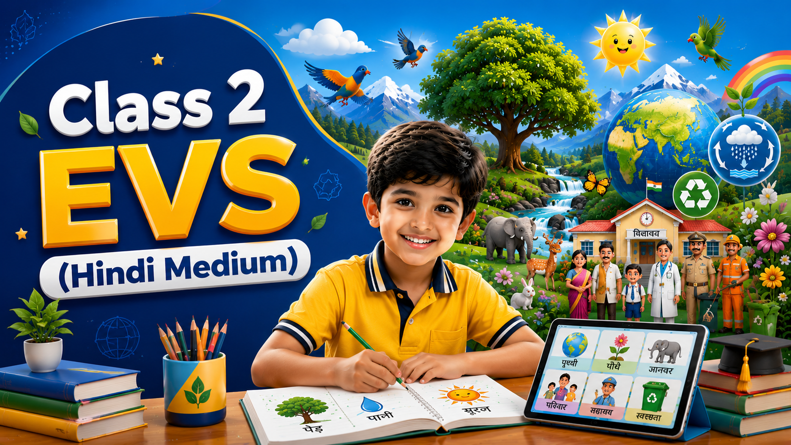 Class - 2 Video -EVS- Hindi Medium
